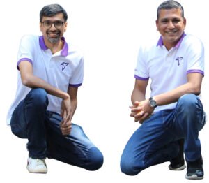 L-R Arun Krishnamoorthy CMO & Chandresh Sharma CEO,NimbleS2P