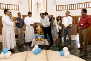 Hari Subramanium, Founder & CEO, LifeSigns at the inauguration of Smart Ward at Amala Hospital in Kerala