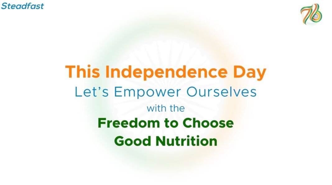 <strong>Steadfast Nutrition’s Powerful ‘Haq Se’ Campaign Ahead Of Independence Day Empowers People to Demand Good Nutrition</strong> <strong>Steadfast Nutrition’s Powerful ‘Haq Se’ Campaign Ahead Of Independence Day Empowers People to Demand Good Nutrition</strong>