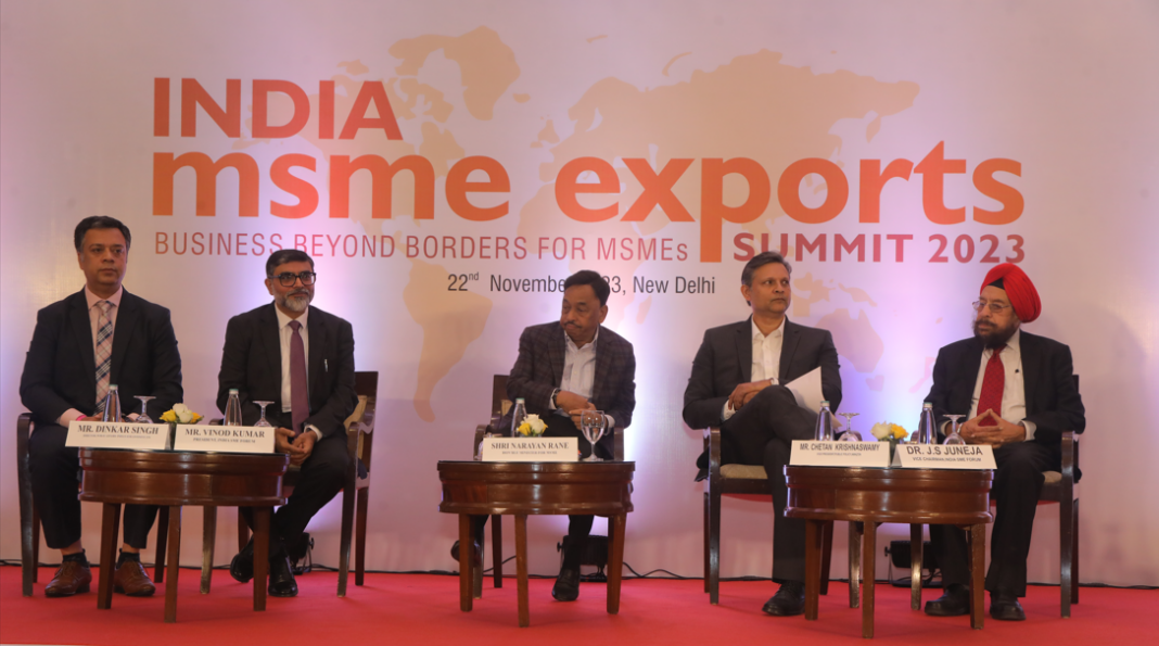 IndiaXports 2.0 Launched by MSME Minister Shri Narayan Rane to Empower 200K New Exporters through E-commerce Channels MSME Minister Shri Narayan Rane launches IndiaXports 2.0 to facilitate 200K first-time exporters through e-commerce
