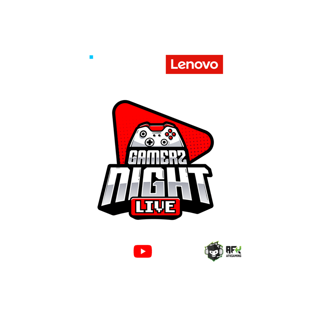 Gamerz Night Live: Trinity Gaming India, Lenovo, Intel, and YouTube Pave the Way for Indian Creators Gamerz Night Live Logo