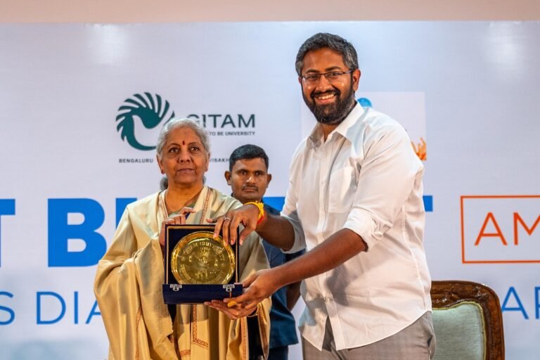 Union Minister Nirmala Sitharaman Delivers Keynote Address at GITAM University