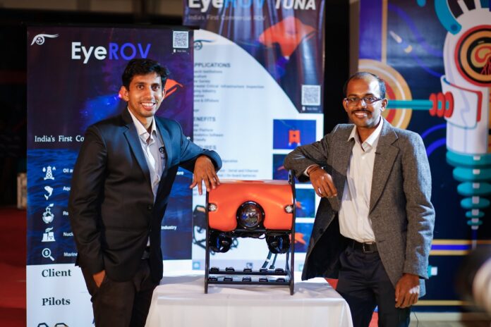 EyeRov Team (L-R Johns T Mathai, CEO & Kannappa Palaniappan P, CTO)