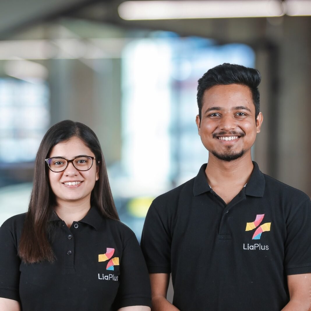 AI Startup LiaPlus Secures INR 2 Crore Seed Funding Led by Inflection Point Ventures Smridhi Seth, Co-Founder and COO with Shailesh Jaiswal, Co-Founder and CEO, LiaPlus - L to R