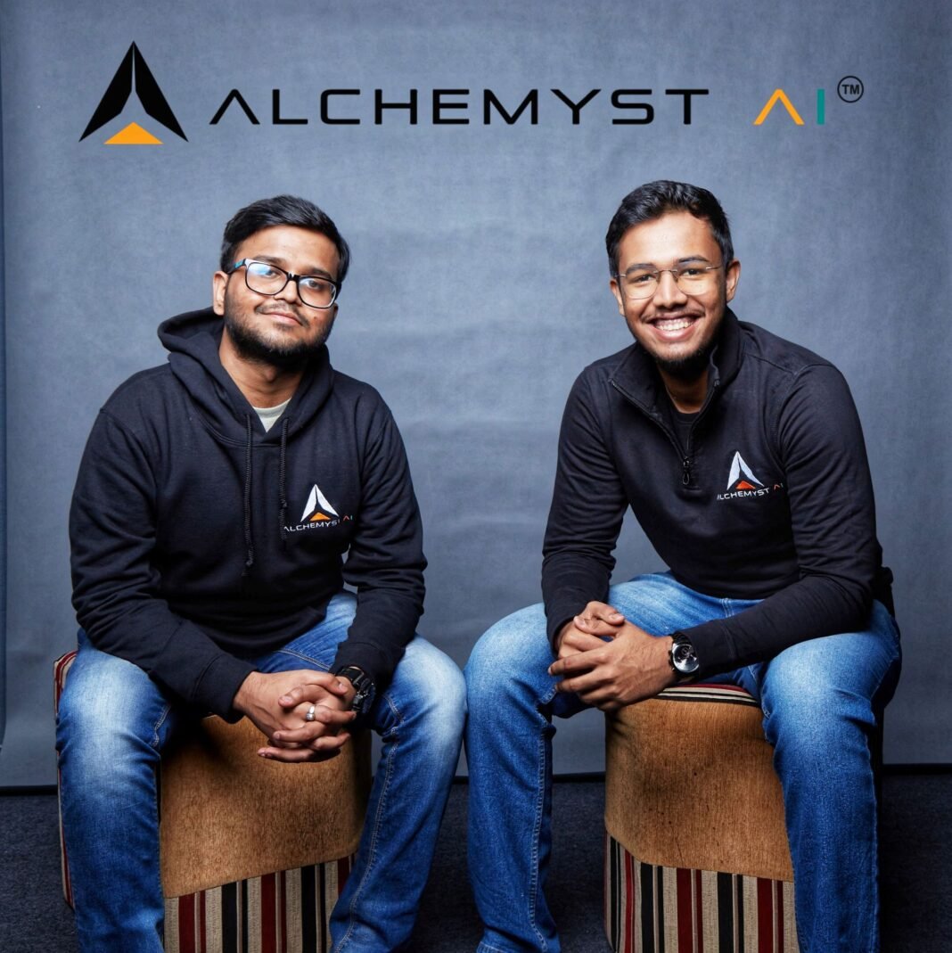 Generative AI Startup Alchemyst AI Closes $300K Pre-Seed Round Led by Inflection Point Ventures L-R: Anuran Roy, Co-founder - CTO, Uttaran Nayak, Co-Founder & CEO
