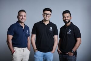 Manish Patel, Pulkit Ahuja & Ajinkya Rahane - From Left to Right