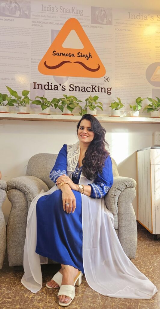 Nidhi Singh, Co-founder of Samosa Singh