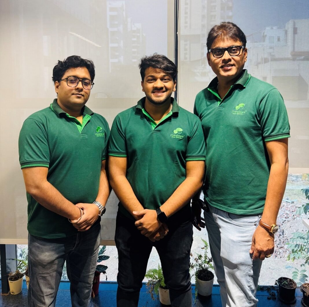 Food-Tech Startup Mealawe Raises $1 Million to Redefine Daily Meal Solutions (L-R) Leadership Team of Mealawe - Pratap Haldar, CTO Nikhil Jain, CMO Rupesh Kumar, CEO