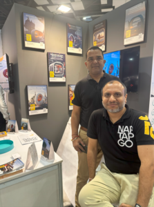L-R Himanshu Shukla, Co-Founder & VP Ops Nitin Malhotra, Founder & CEO Naptapgo