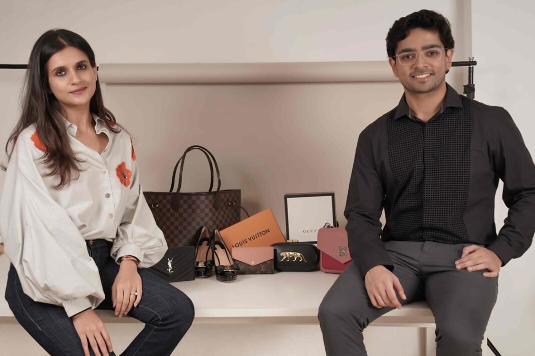 Preloved Luxury Fashion Platform Ziniosa Secures Funding from Inflection Point Ventures for Growth & Expansion L to R - Ashri Jaiswal and Varun Ramani, Co-Founders of Ziniosa