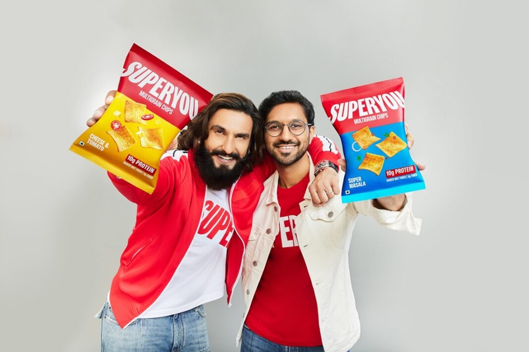 Ranveer Singh’s Nutrition Brand SuperYou Launches India’s Next Guilt-Free Snack Ranveer Singh’s SuperYou expands product range with new protein chips