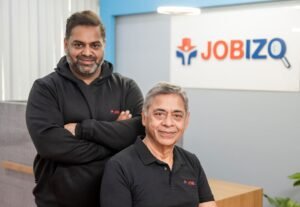 L to R - Avishek Agarwal, CEO & Co-Founder and Naveen Trehan, Chairman & Co-Founder of Jobizo