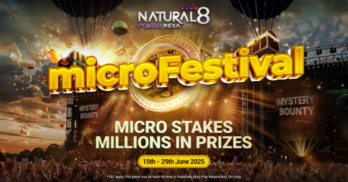 Natural8 India Brings the Heat with Biggest MicroFestival 2025 – The Ultimate Micro-Stakes Poker Showdown