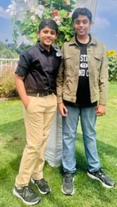 Young changemakers Sahaj and Sujas empower kids nationwide to code through PythonKid.com