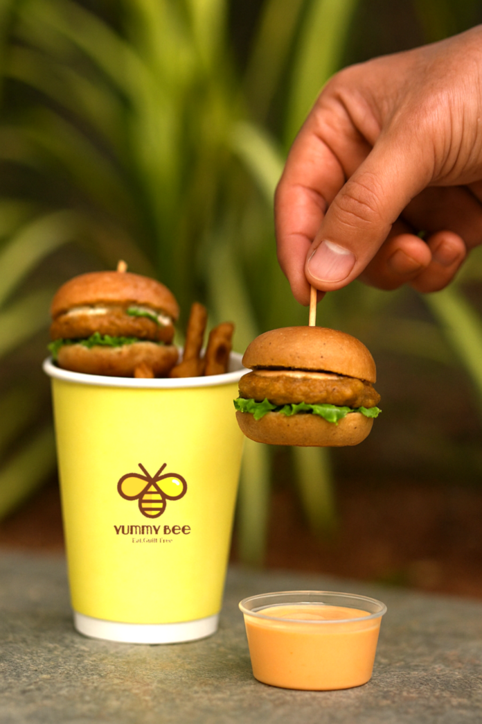 Yummy Bee Launches Guilt-Free Viral Mini Burgers in India Yummy Bee Launches Guilt-Free Viral Mini Burgers in India