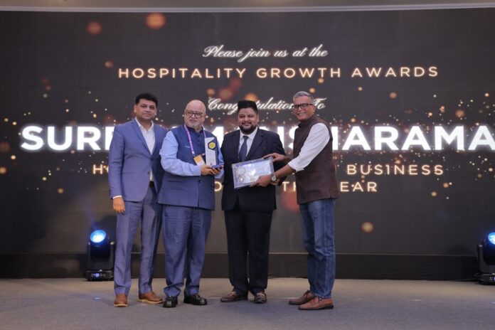 Business Coach Mr. Suresh Mansharamani Honoured as ‘Hospitality and Tourism Business Mentor of the Year’ by Digital Sampark