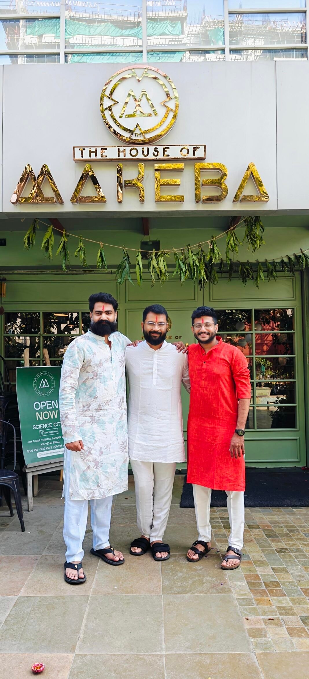 Bootstrapped F&B Startup The House of Makeba Scales New Heights with ₹125 Crore in Revenue In Left- Nipun Kanodia, In Middle Ram Singhal & In Right Shailesh Acharya
