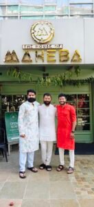 In Left- Nipun Kanodia, In Middle Ram Singhal & In Right Shailesh Acharya