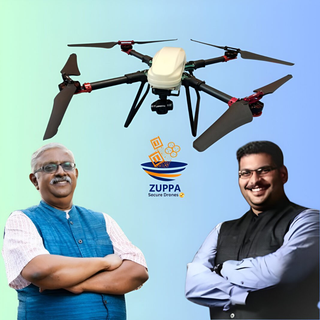 Zuppa Raises $1.5M in Bridge Round to Scale Indigenous Drone Intelligence L to R - Sai Pattabiram, Founder & MD and Venkatesh Sai, Founder & Technical Director, Zuppa