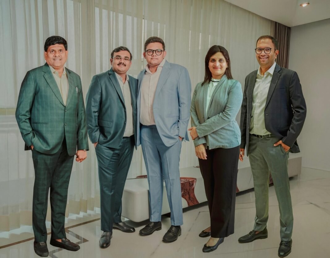 Roast Foods Secures Strategic Investment to Accelerate Global Expansion and Product Innovation L to R - Umesh Pagariya, Raj Pagariya, Neel Pagariya, Soniya Raisoni and Piyush Raisoni