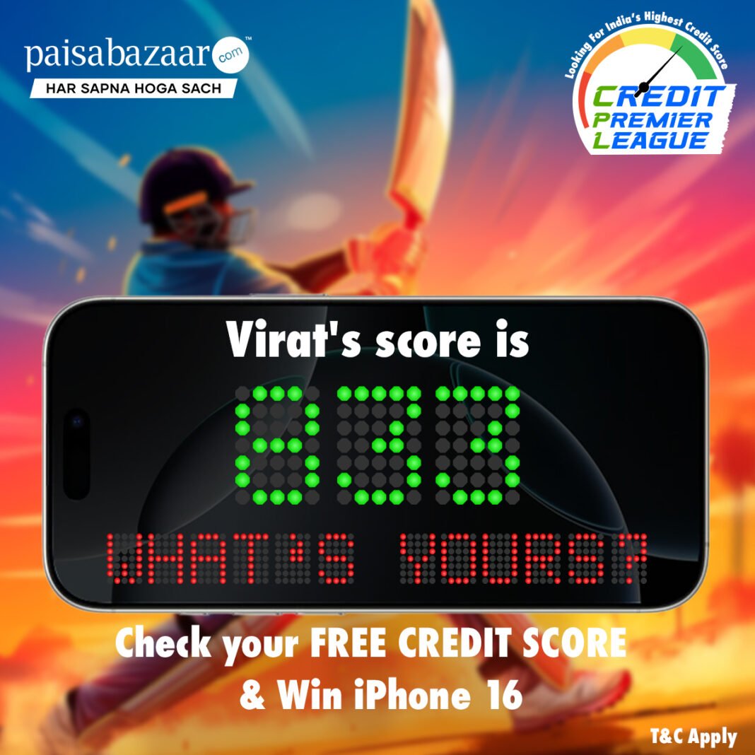 Paisabazaar Launches Credit Premier League to Recognize India’s Top Credit-Savvy Consumers Paisabazaar Launches Credit Premier League to Find India’s Most Credit-Healthy Consumers