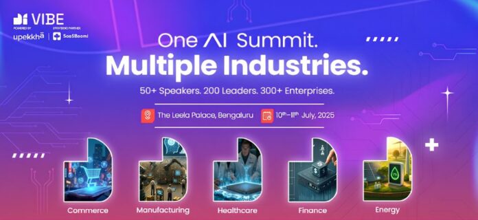 VIBE 2025 in Bengaluru will unite 200+ AI startups and 100+ CXOs to deliver live 48-hour AI pilots, driving real-world impact across manufacturing, healthcare, energy, and more