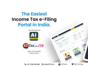 EZTax's AI-Driven Self-Service ITR Portal Redefines Indian Tax Filing Experience