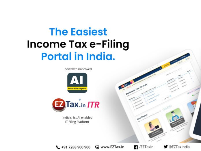 EZTax's AI-Driven Self-Service ITR Portal Redefines Indian Tax Filing Experience