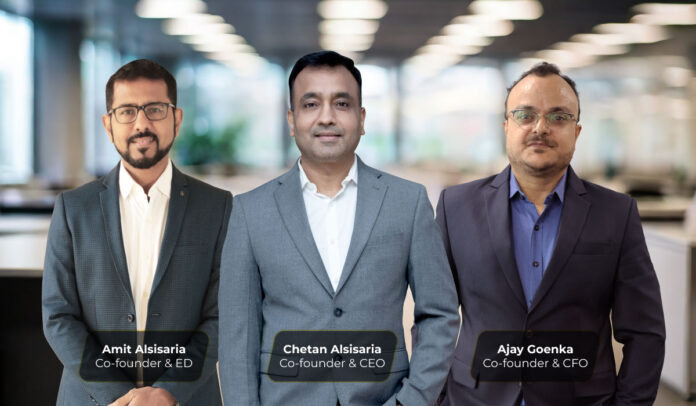 From L to R - Amit Alsisaria (Co-founder & Executive Director), Chetan Alsisaria (Co-founder & Chief Executive Officer), Ajay Goenka (Co-founder & Chief Financial Officer), Polestar Analytics