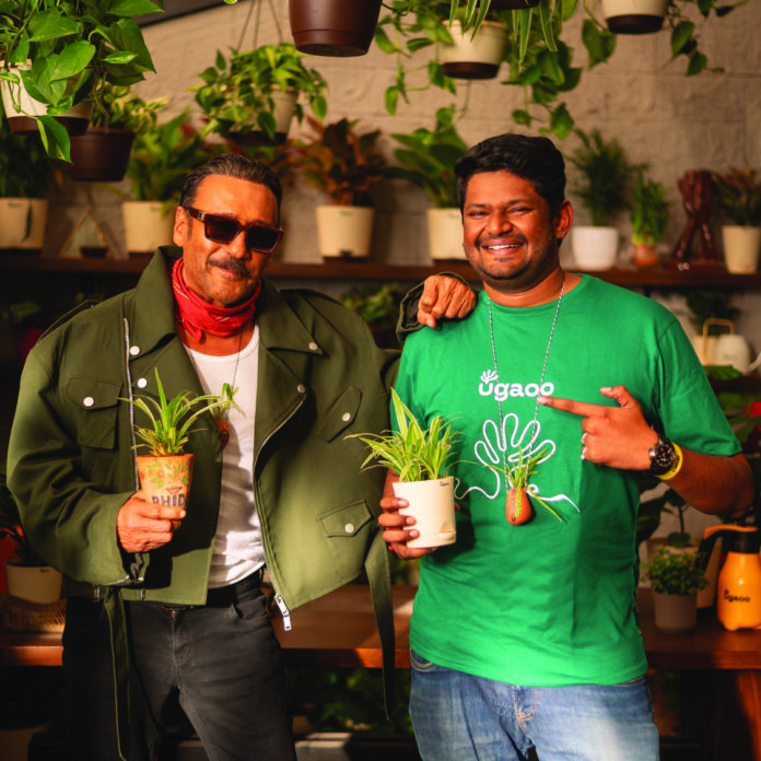 Jackie Shroff & Siddhant Bhalinge, Founder & CEO of Ugaoo.