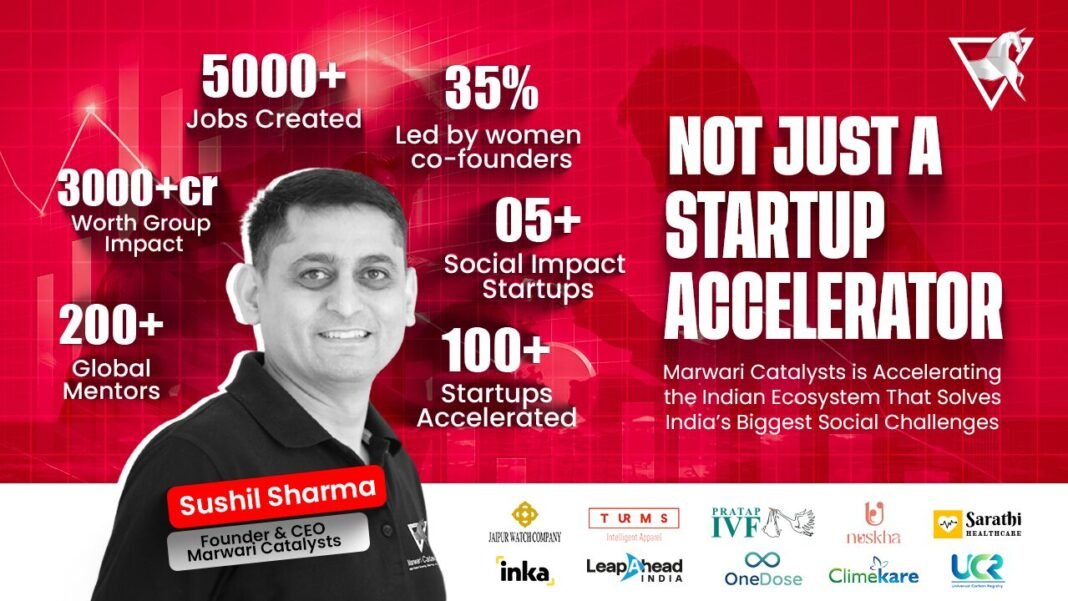 Marwari Catalysts: Driving India’s Startup Growth Beyond Unicorns with Jobs, Women Entrepreneurs, and Social Impact Not Just A Startup Accelerator - Marwari Catalysts Success Through Social Impact