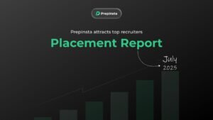 PrepInsta Placement Report July 2025