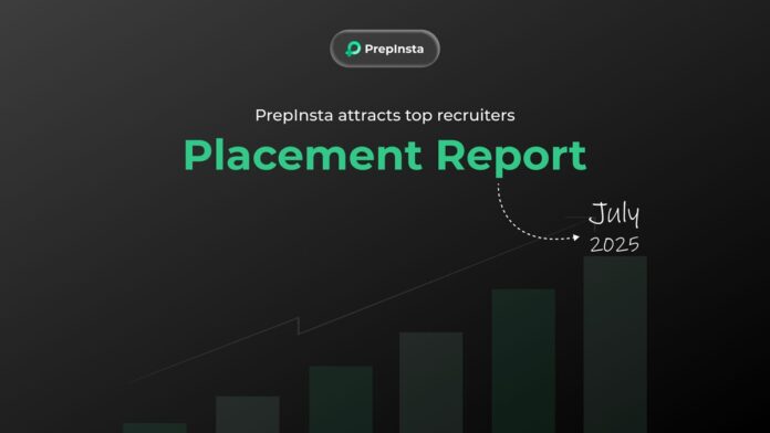 PrepInsta Placement Report July 2025