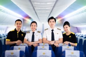 Scoot Flight and Cabin Crew