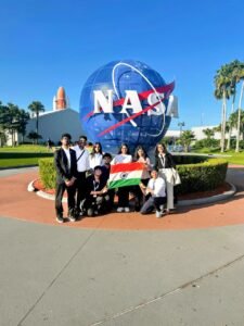 Students from Amity Group of Schools proudly represented India at the International Space Settlement Design Competition, Kennedy Space Centre, USA