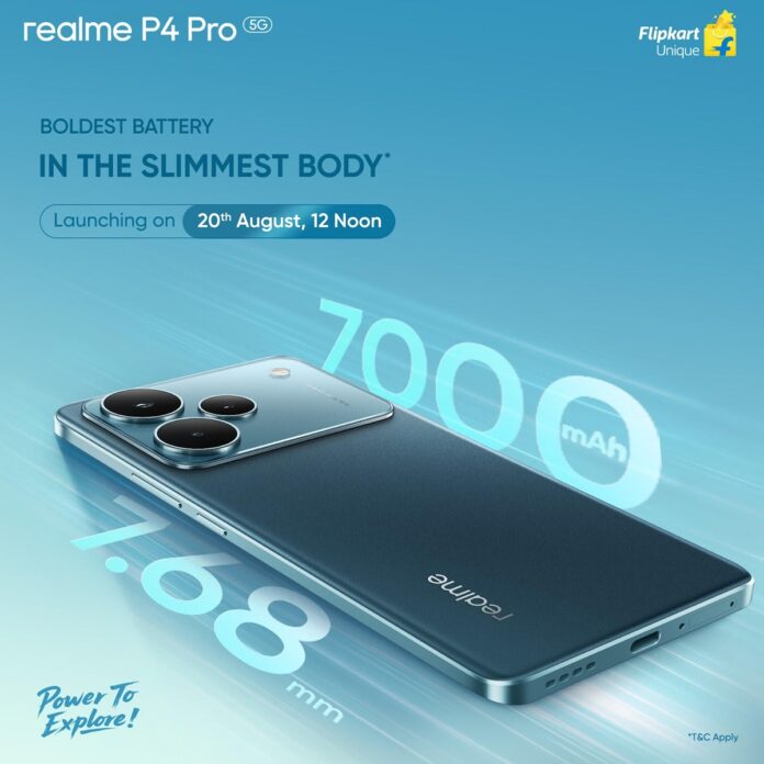 realme to Launch P4 Series with Industry-Leading Battery, Display, and Cooling