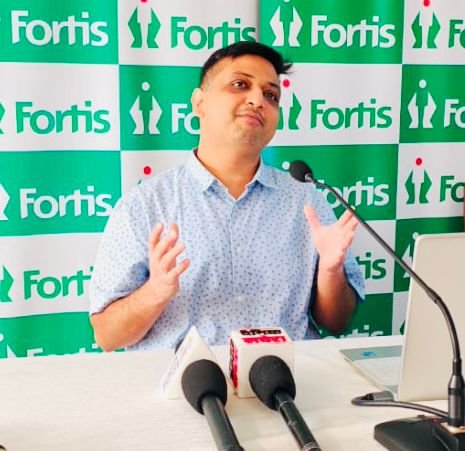 43-Year-Old Woman with multiple breast tumours successfully treated via robotic Nipple-Sparing Mastectomy at Fortis Mohali