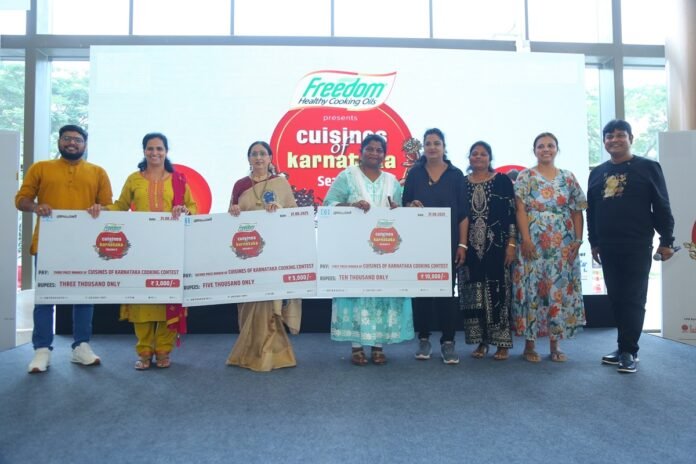 Freedom Healthy Cooking Oils presents ‘Cuisines of Karnataka’ Freedom Healthy Cooking Oils presents ‘Cuisines of Karnataka’