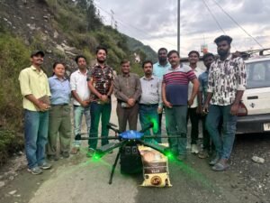 Garuda Aerospace flood relief, Indian Army drone operations, disaster response drones, UAV supply delivery India, Jammu Kashmir floods 2025, Himachal Pradesh drone aid, Agnishwar Jayaprakash Garuda, drone mapping disaster zones, aerial survey drones India, emergency tech India, Garuda drone deployment, drone relief operations India, Kathua flood rescue, Kullu flood supplies, Garuda disaster history, drone logistics India, DGCA certified drone company