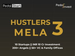 Hustlers’ Mela 3.0: ₹10 Crores, 10 Startups, One Epic Day Hustlers’ Mela 3.0