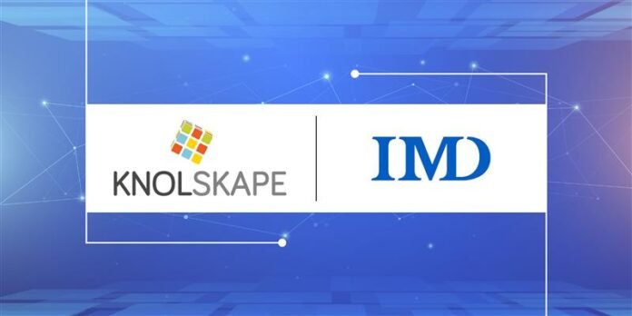 (IMD) International Institute of Management Partners with KNOLSKAPE to Introduce Executive Programs in India (IMD) International Institute of Management Partners with KNOLSKAPE to Introduce Executive Programs in India