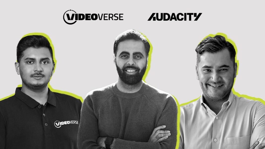 Audacity Venture Capital Achieves $50 Million Exit from VideoVerse in India’s Largest Media-Tech Acquisition L-R-Vinayak Shrivastav (CEO, Co-founder, VideoVerse), Gaurav Verliani (Partner, Audacity) , Kabir Kochhar (Managing Partner, Audacity)