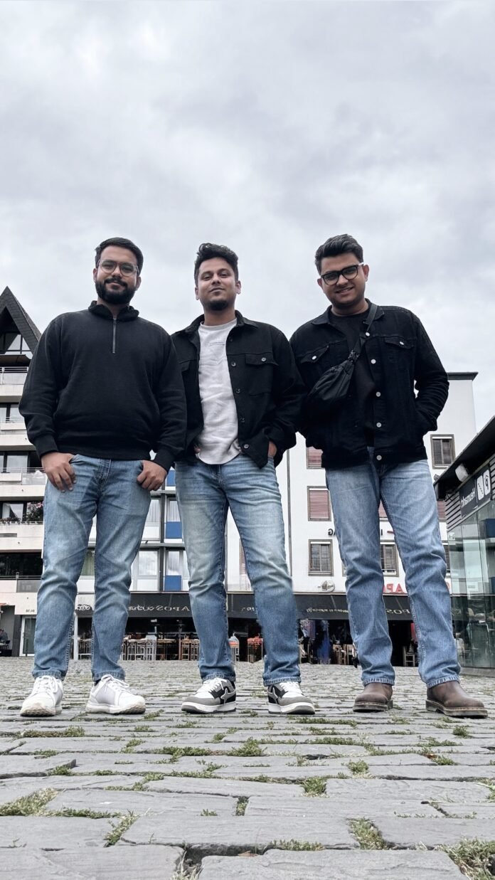 L to R - Upamanyu Chatterjee (COO), Abhir Das (CBO) and Shouradeep Chakraborty (CEO) - PlaySuper Founders L to R - Upamanyu Chatterjee (COO), Abhir Das (CBO) and Shouradeep Chakraborty (CEO) - PlaySuper Founders