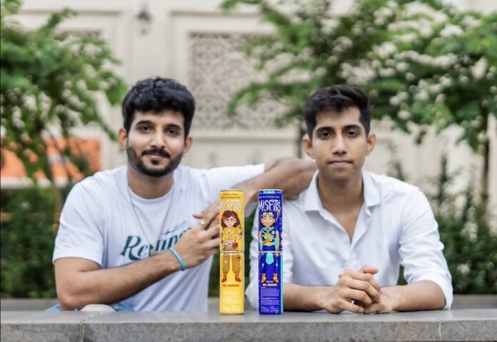 Left to right - Aditya Pai & Yash Pai(Co-founders of Misfits)