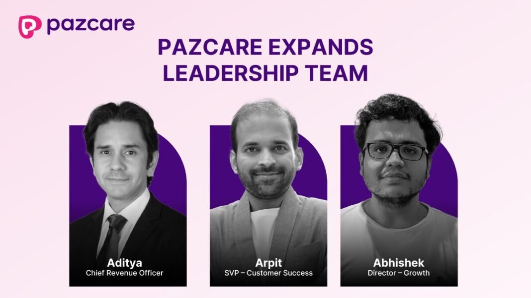 Pazcare Expands Executive Leadership to Support Ambitious 150% Growth Target for FY25 Pazcare's Leadership Team