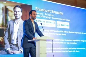 Shashvat Somany, Founder of SIG Tattva during the launch event
