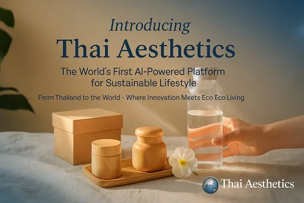 Introducing Thai Aesthetics - an AI-powered B2B platform connecting global buyers with Thailand’s sustainable design and craftsmanship Introducing Thai Aesthetics - an AI-powered B2B platform connecting global buyers with Thailand’s sustainable design and craftsmanship