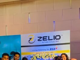 Zelio E-Mobility BSE Listing_Bell Ring Ceremony