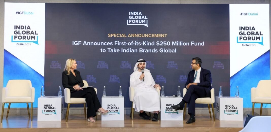 India Global Forum Launches $250 Million Fund to Take Indian Brands Global India Global Forum Announces First-of-its-Kind $250 Million Fund to Take Indian Brands Global