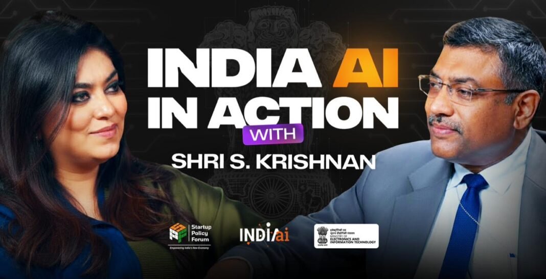 “India Is Not a Closed Economy”: MeitY Secretary S Krishnan Outlines India’s Dual AI Strategy on Startup Policy Forum Podcast Startup Policy Forum Podcast Showcases India’s AI Playbook